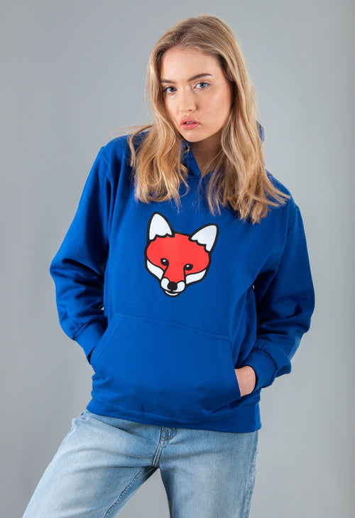 blue fox hoodie
