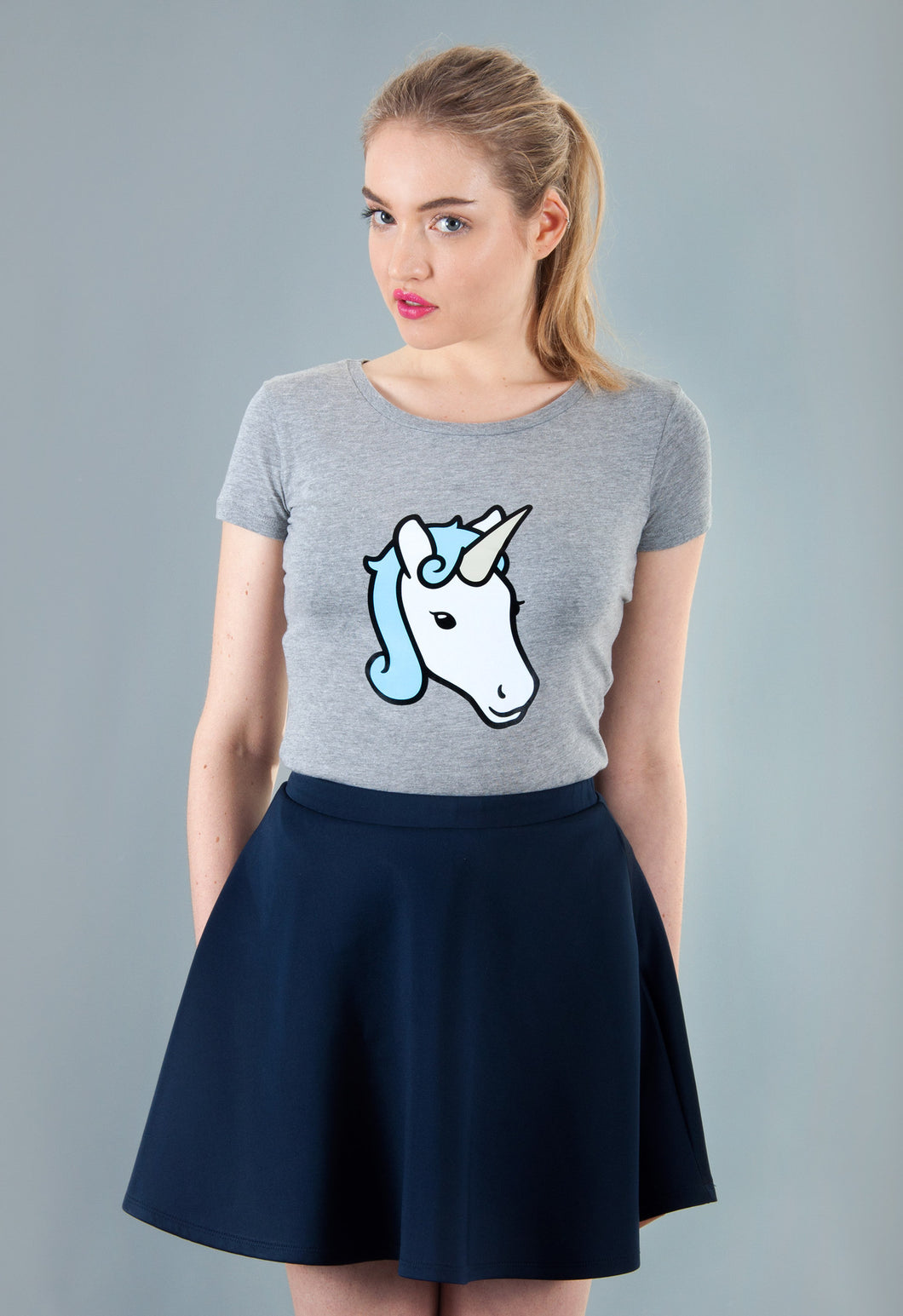 grey unicorn t-shirt