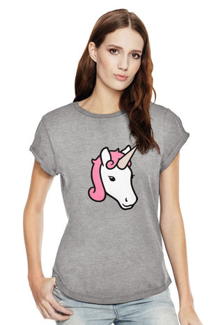 Unicorn Rolled Sleeve T-Shirt