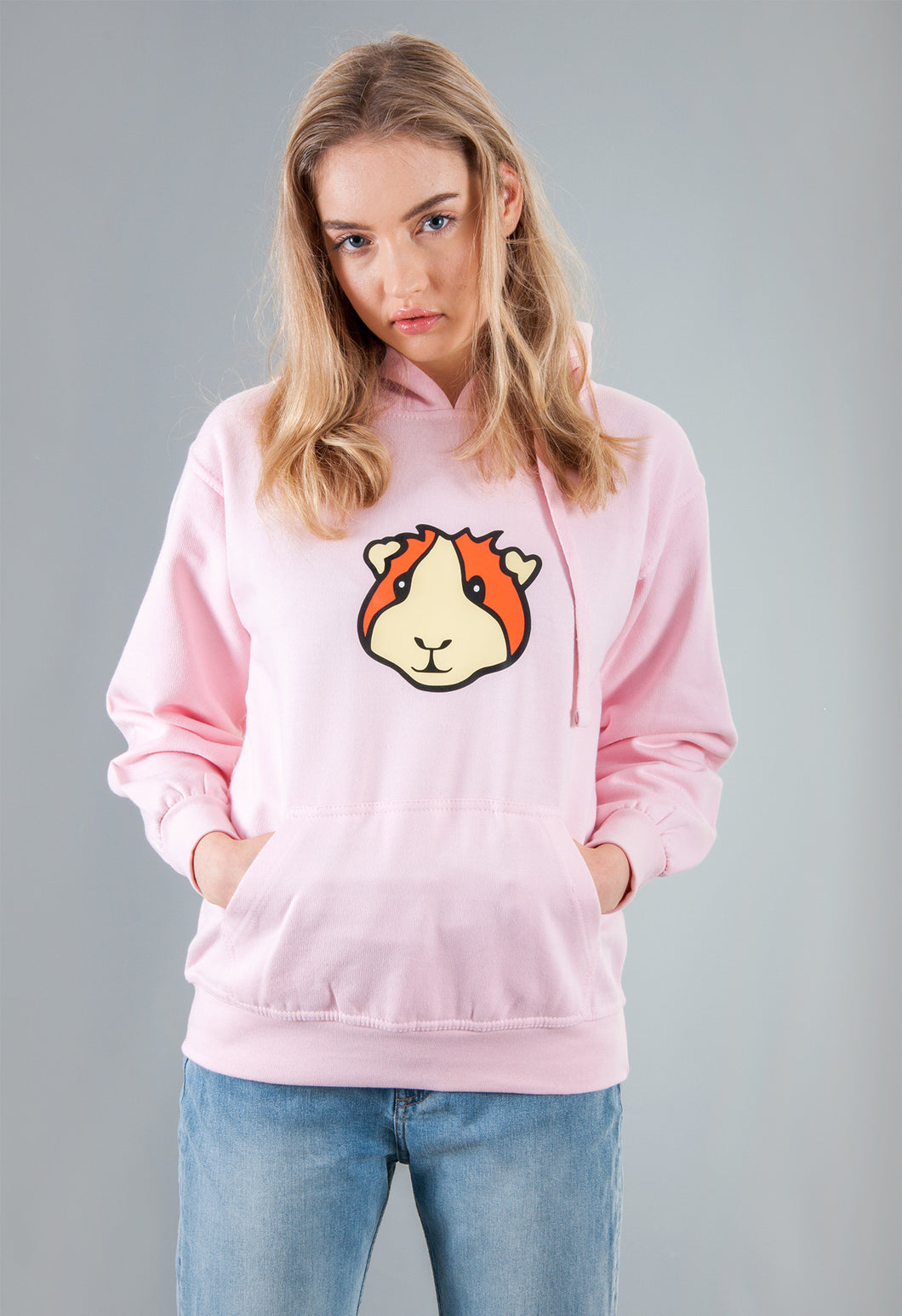 pink guinea pig hoodie