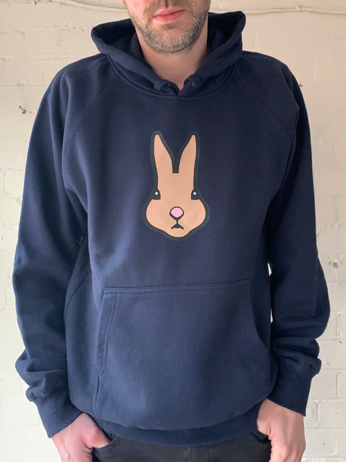 Extra Large Unisex Rabbit Hoodie (clearance)